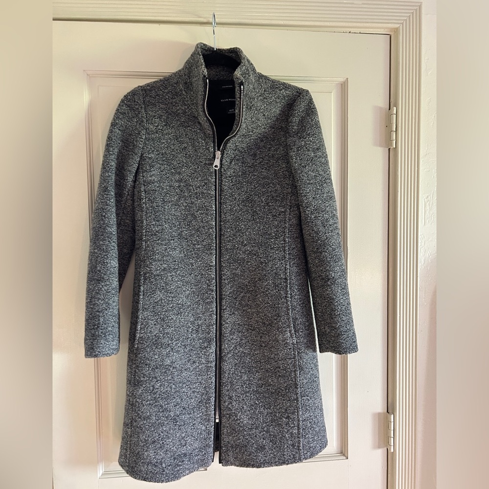 Italian wool club Monaco coat